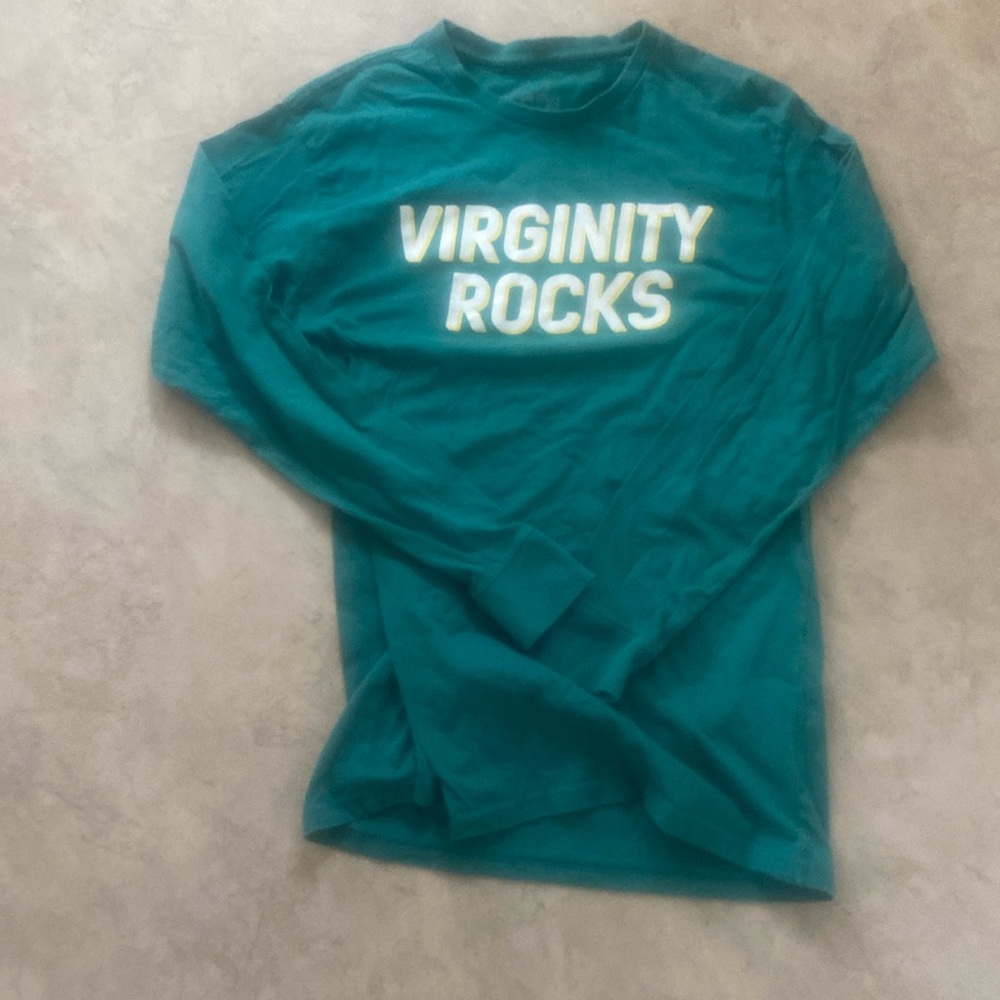 Virginity rocks long sleeved tee